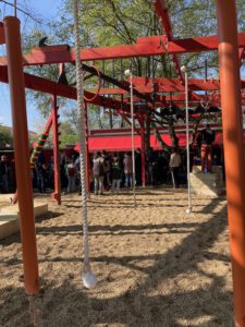 Der große Outdoor-Ninja-Park beim Tabalingo eV in Stolberg bei Aachen